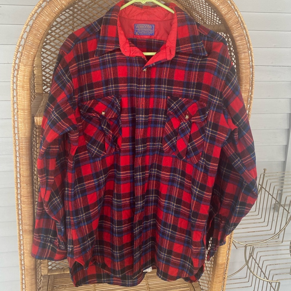 Vintage virgin wool flannel Pendleton